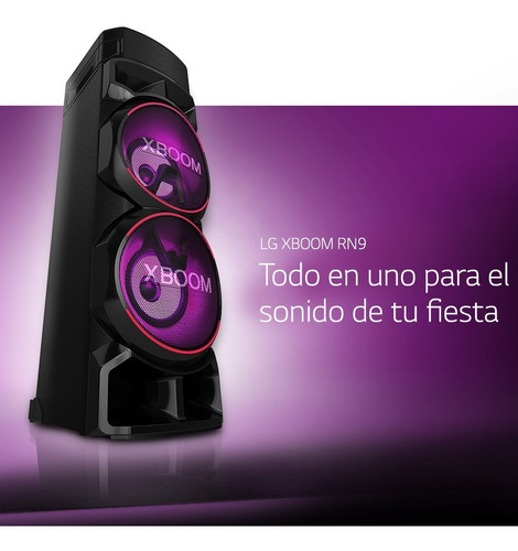 Imagen 4 de 10 de Parlante Torre De Audio LG Xboom Rn9