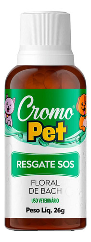 Floral Pet Bem Estar Rescue 26g Cromo Florais