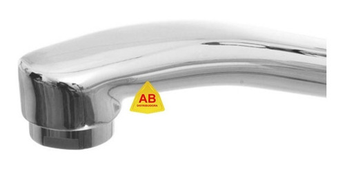 Grifo Canilla Para Cocina Monocomando Horizontal Cromado F