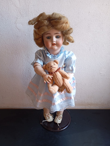 Muñeca Marilu Muñeca Antigua Porcelana Simon Y Halbig (Usado)