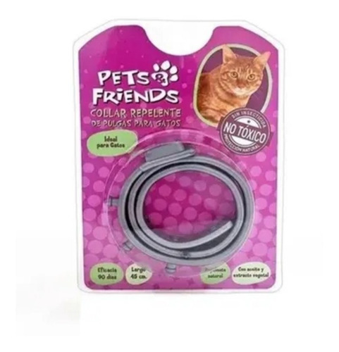 Kit P/ Gatos Collar Anti Pulgas + Shampoo Seco Coco Vainilla