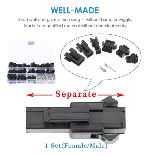 Conector Jst Sm De 2,54 Mm De Paso, 2 Pines, 3 Pines Y 4 Pin