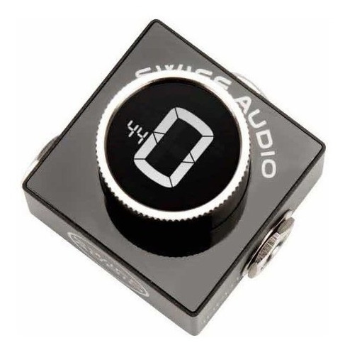 Mini Pedal Tuner C10 Swiff Audio Cor Negro