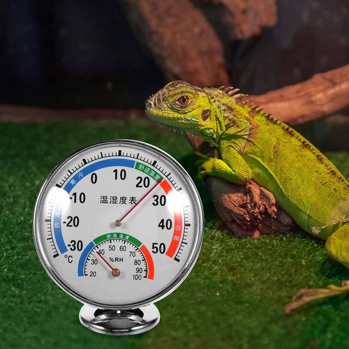Termômetro De Temperatura De Répteis, Medidor De Higrômetro