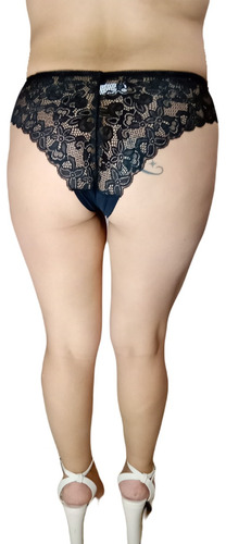 4 Ud Calzón Para Mujer De Encaje Bikini Encaje De Mujer