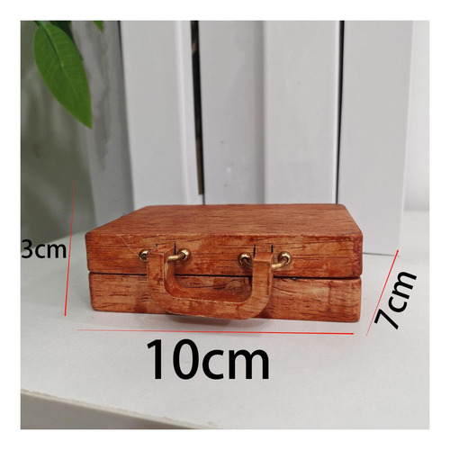 Caja De Madera Para Colección De Rocas, Caja De