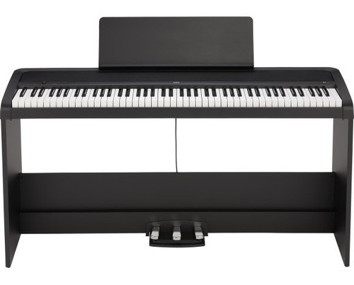 Piano Digital Korg B2 Sp Bk Nuevo Piano Con Base 3 Pedales
