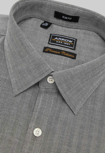 Camisa Formal Texturada Spandex Arrow