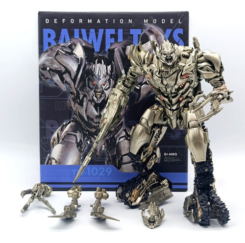Transformers Villano Decepticons Megatron Miniatura Tanquey