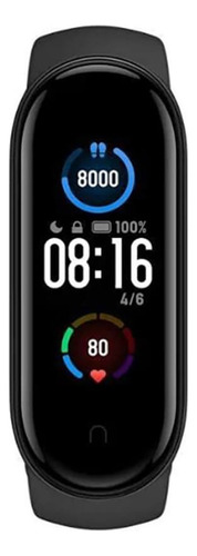 Xiaomi Band 5 display de 1.1" con correa de tpu/aleación de aluminio - color negro