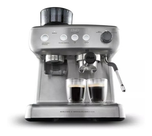 Cafetera Expresso Barista Max Con Molinillo Oster Bvstem7300