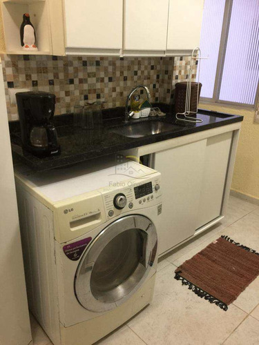 Imagem 5 de 14 de Apartamento Com 1 Dorm, Itararé, São Vicente - R$ 215 Mil, Cod: 2855 - V2855