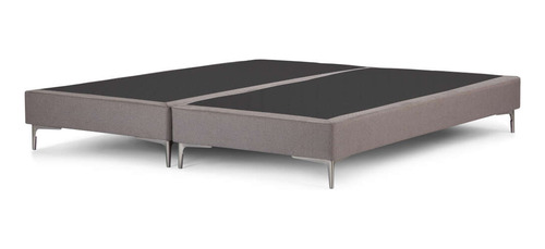 Base Cama Europea Rosen Super King 200 X 200 Cm Ceniza Color Gris