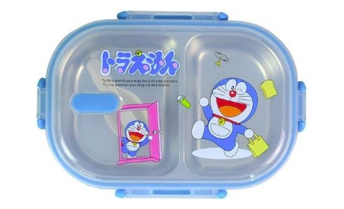 Topper Box Lunch Doraemon Portátil Metalico