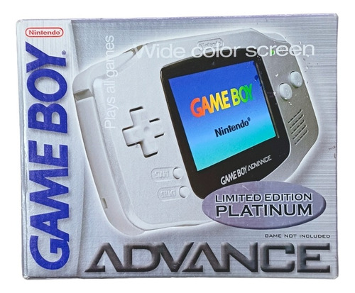 Game Boy Advance Platinum Con Caja