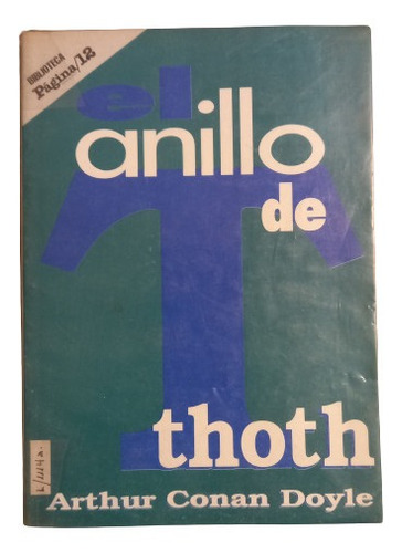 A. Conan Doyle. El Anillo De Thoth