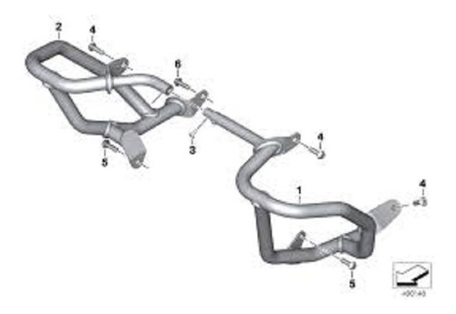 Defensas Motor Bmw F750 F850 Gs