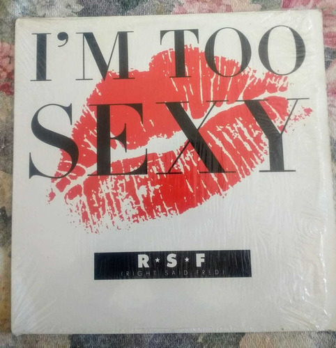 R S F I'm Too Sexy Vinilo Maxi Original Edic Usa Rsf