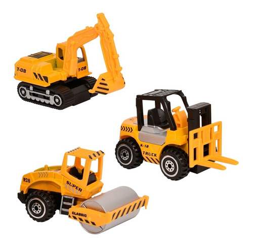 Set Constructor Construction Trucks Ditoys 2095 Maquina Vial