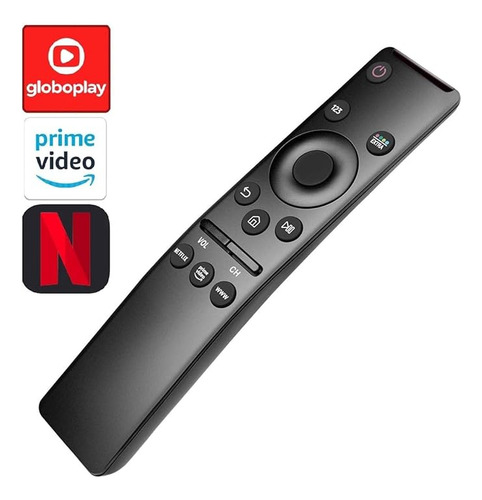Controle Remoto P/ Tv Samsung Lcd / Led Netflix / Primevideo