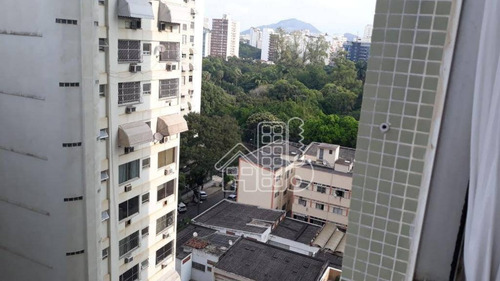 Apartamento Com 1 Dormitório À Venda, 60 M² Por R$ 425.000,00 - Icaraí - Niterói/rj - Ap2726