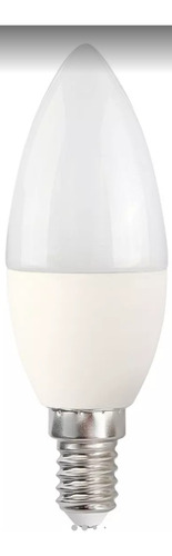 Ampolleta Led Tipo Vela 5w E14 Fsl Empavonado, Blanco Frio