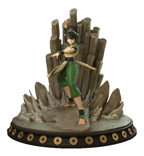 Toph - Avatar La Leyenda De Aang - Figura Diorama