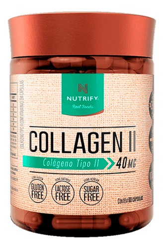 Colágeno Tipo Ii 60 Capsulas - Nutrify