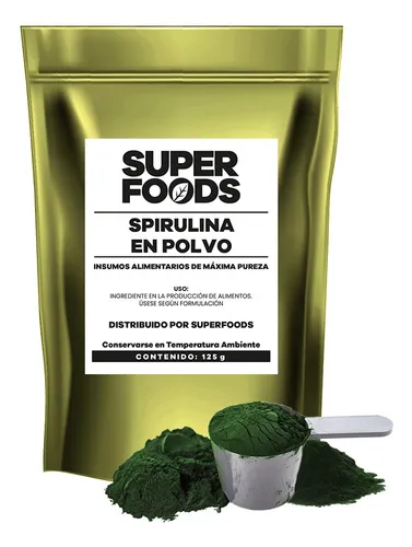 Spirulina 100% Pura 250g Polvo - Unidad a $52900