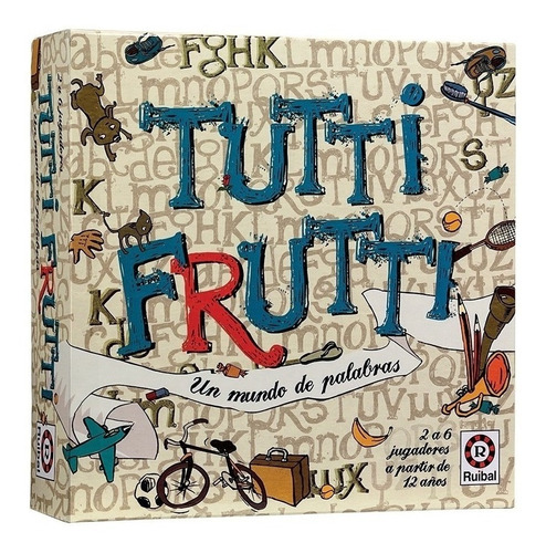 Juego Tutti Frutti Ruibal (+ 12 Años)
