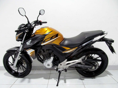 Imagem 4 de 11 de Honda Cb Twister Abs 2020 Dourada