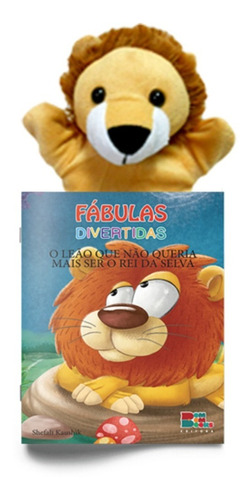 Livro Infantil Fábulas Divertidas -  O Leão 