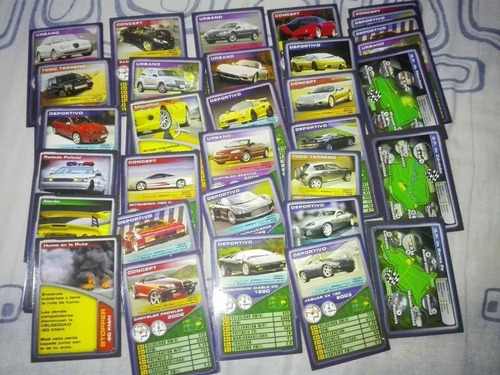 23 Cartas Súper Cars