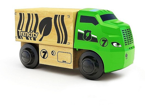 Trencity Camión Oficial Melvin Verde Edición Limitada
