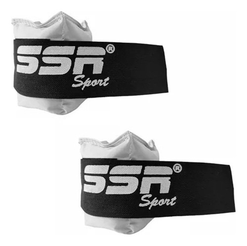 Par De Polainas Tobilleras Peso 1 1/2kg Ssr Sport Gris