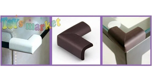 Imagen 5 de 7 de Punteras Soft Goma 3m Esquinero Para Mesa Baby Innovation