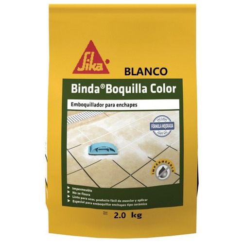 Binda Boquilla Color Blanco Emboquillador Látex X 2 Kg