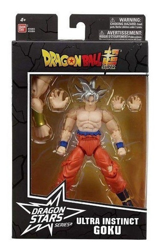 Imagem 7 de 8 de Boneco Dragon Ball Articulado Ultra Instinct Goku Bandai16cm