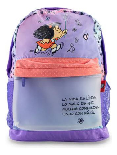 Mochila Mafalda Tamaño Oficio Original Childrens Club 