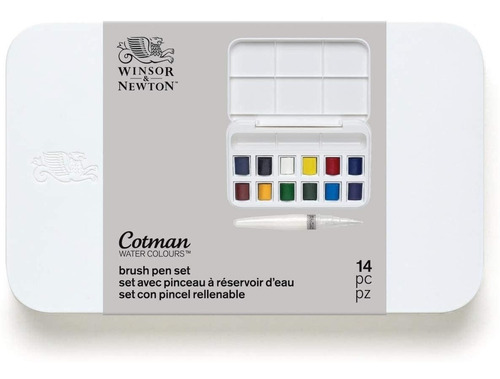 Acuarelas Winsor  Newton X12 Bolígrafo Para Pincel