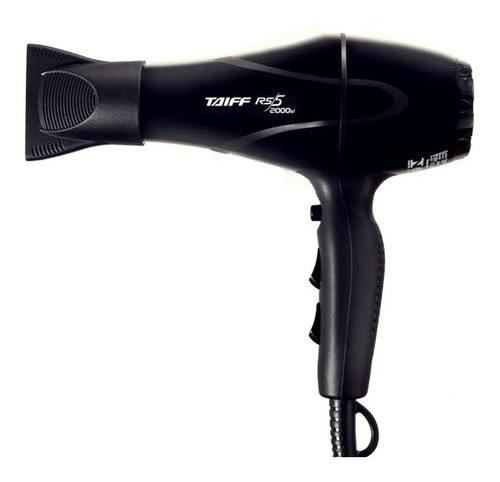 Secador de cabelo Taiff RS5 2000W preto 127V