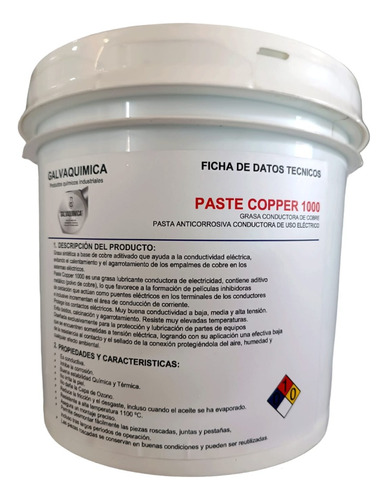 Grasa Conductora De Cobre 991987857  4kg