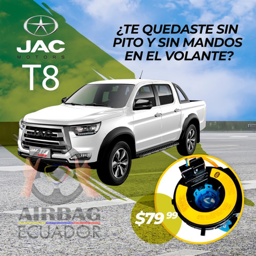 Cinta De Pito Airbag Volante Jac T6 T8 Hfc 6601 