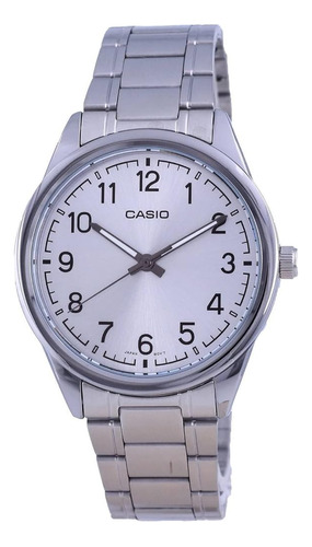Casio Mtp-v005d-7b4 Reloj Analógico De Acero Inoxidable Está