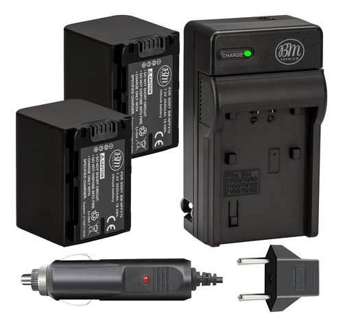 Npfv70 Kit De Batería Y Cargador Para Videocámaradc.