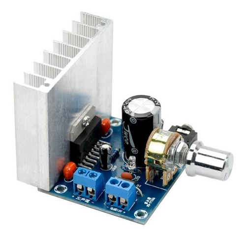 Modulo Amplificador Audio Estereo 2x35w Clase Ab 12v Tda7377