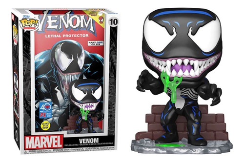 Funko Comic Covers Venom Glow #10 Marvel Px Original 