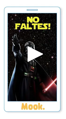 comprar Star Wars Clone Wars Invitación Animada En Video