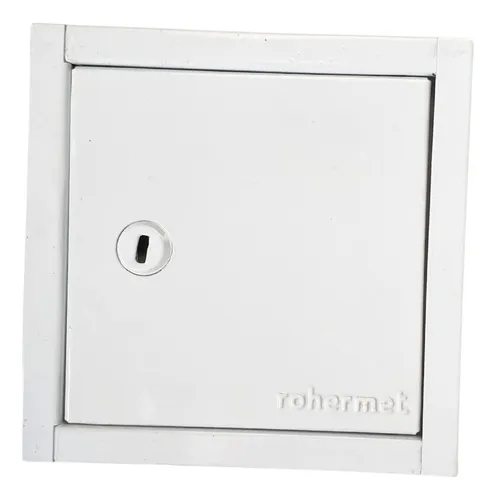 Tapa Llave De Paso Canilla Puerta Inspecci n 20x20 Cm Chapa