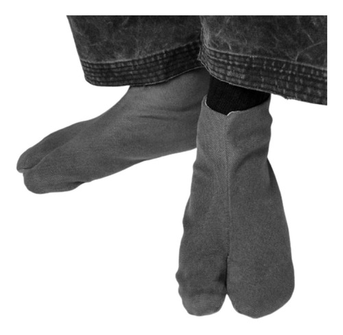 Tabi De Interior En Tela /calzado Japonés/ Ninja/ Bujinkan 